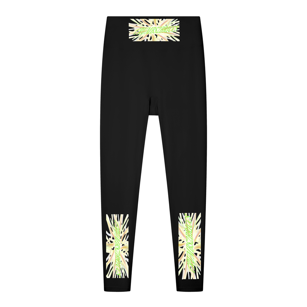 Women's Solid High Rise Leggings