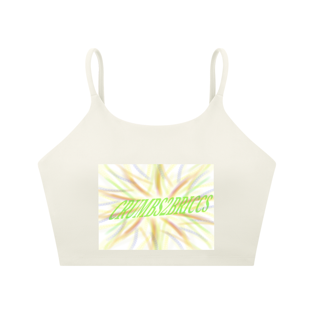 Spaghetti Strap Yoga Sports Bra