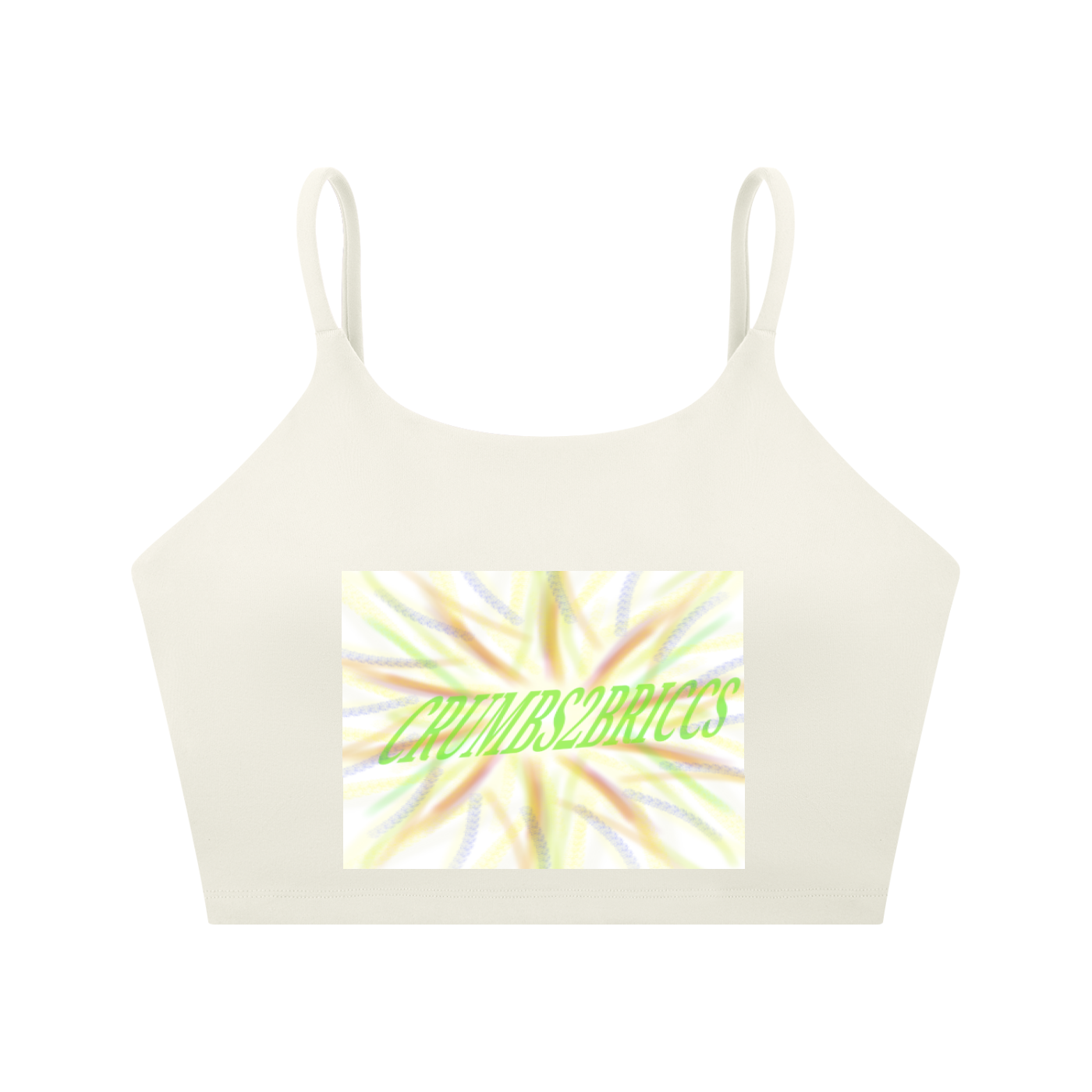 Spaghetti Strap Yoga Sports Bra